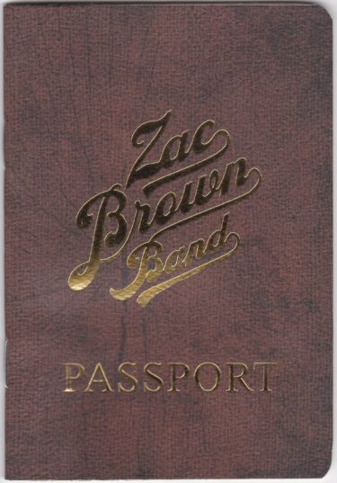 Zac Brown Band Passport