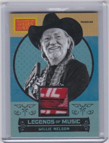 Willie Nelson 2014 Panini Golden Age Legends of Music Memorabilia #8