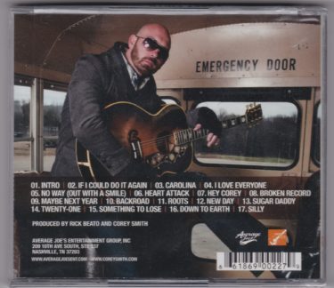 Corey Smith "The Broken Record" - New CD - Image 2