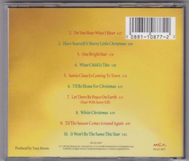 Vince Gill "Let There Be Peace On Earth" - Used CD - Image 2