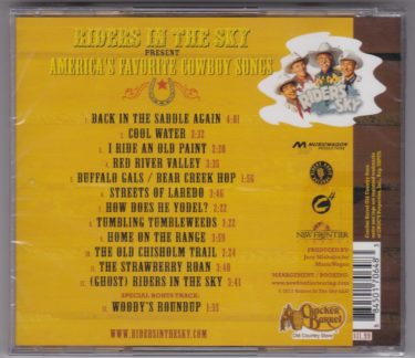 Riders in the Sky "America's Favorite Cowboy Songs" - Cracker Barrel Exclusive - New CD - Image 2