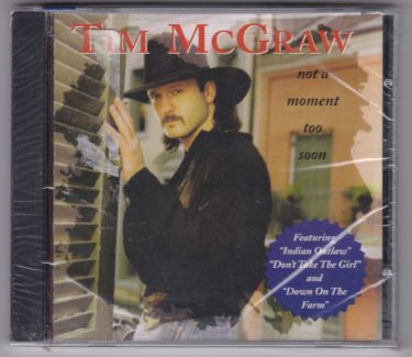 Tim McGraw "Not a Moment Too Soon" - New CD