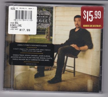 Lionel Ritchie "Tuskegee" - New CD