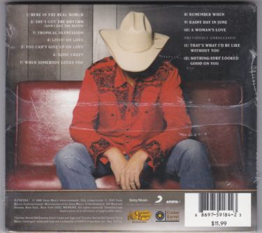 Alan Jackson "Songs of Love and Heartache" Cracker Barrel Exclusive - New CD - Image 2
