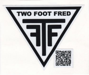 Two Foot Fred Decal