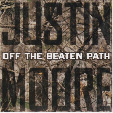 Justin Moore's "Off The Beaten Path" Camo Sticker