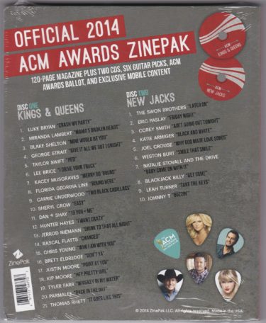 2014 ACM Awards ZinePak - Image 2