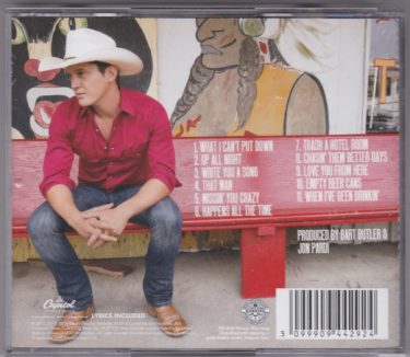 Jon Pardi "Write You a Song" - Used CD - Image 2