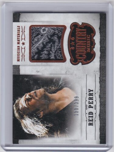 Reid Perry 2015 Panini Country Music Musician Materials #M-RP #'d 180/399