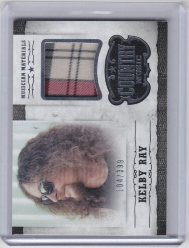 Kelby Ray (The Cadillac Three) 2015 Panini Country Music Musician Materials #M-KR #'d 104/399