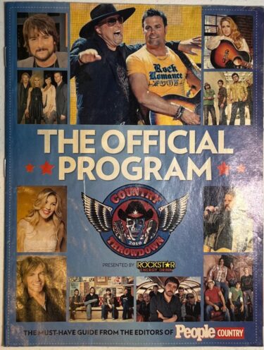 2010 Country Throwdown Tour Official Program