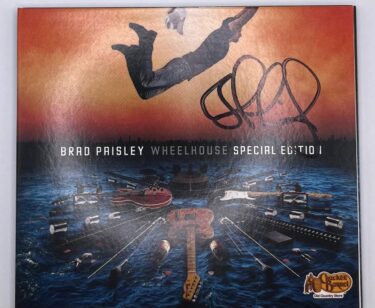 Brad Paisley Autographed "Wheelhouse" Cracker Barrel Special Edition Deluxe CD