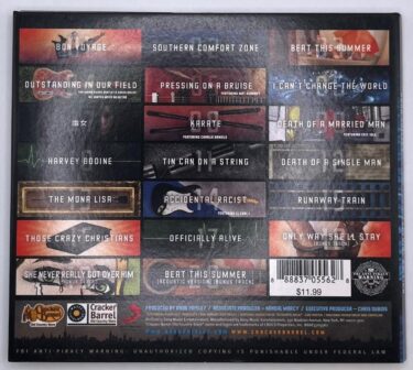 Brad Paisley Autographed "Wheelhouse" Cracker Barrel Special Edition Deluxe CD - Image 2