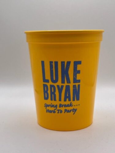 Luke Bryan "Spring Break...Here to Party" Plastic Cup