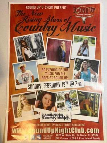 The New Rising Stars of Country Music Showcase - Final Poster
