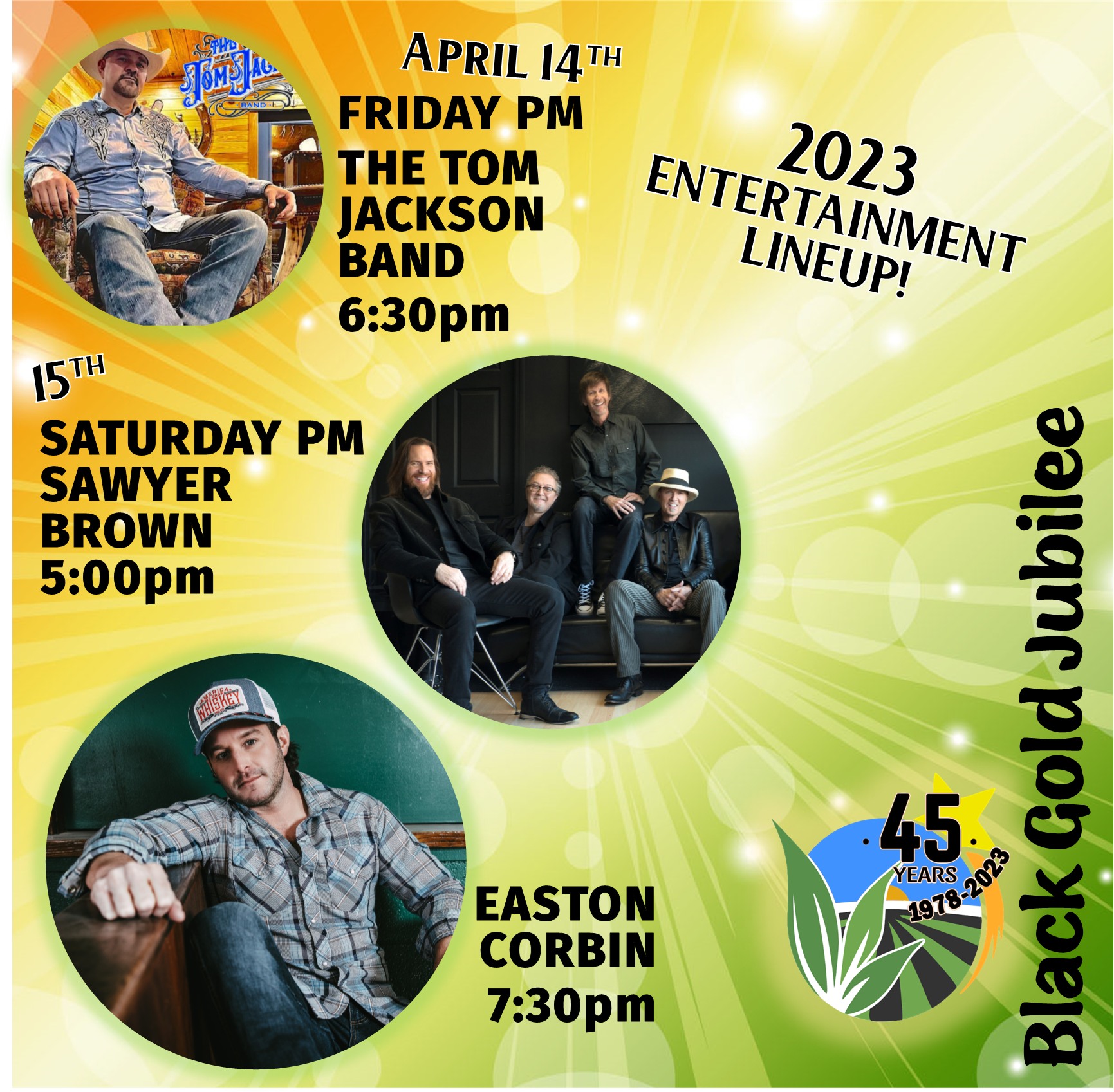 Sawyer Brown, Easton Corbin at Black Gold Jubilee - Belle Glade