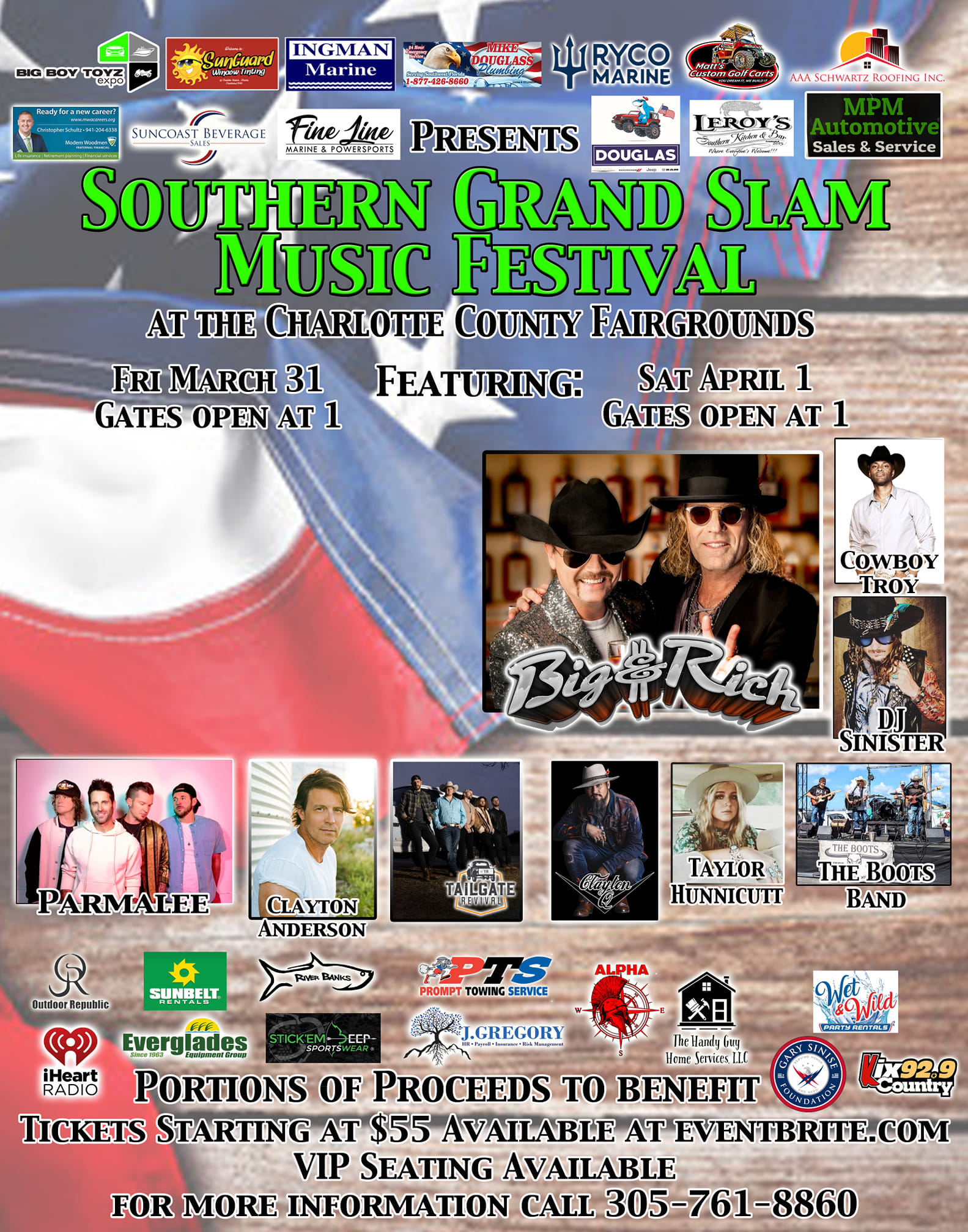 Southern Grand Slam Music Festival - Port Charlotte