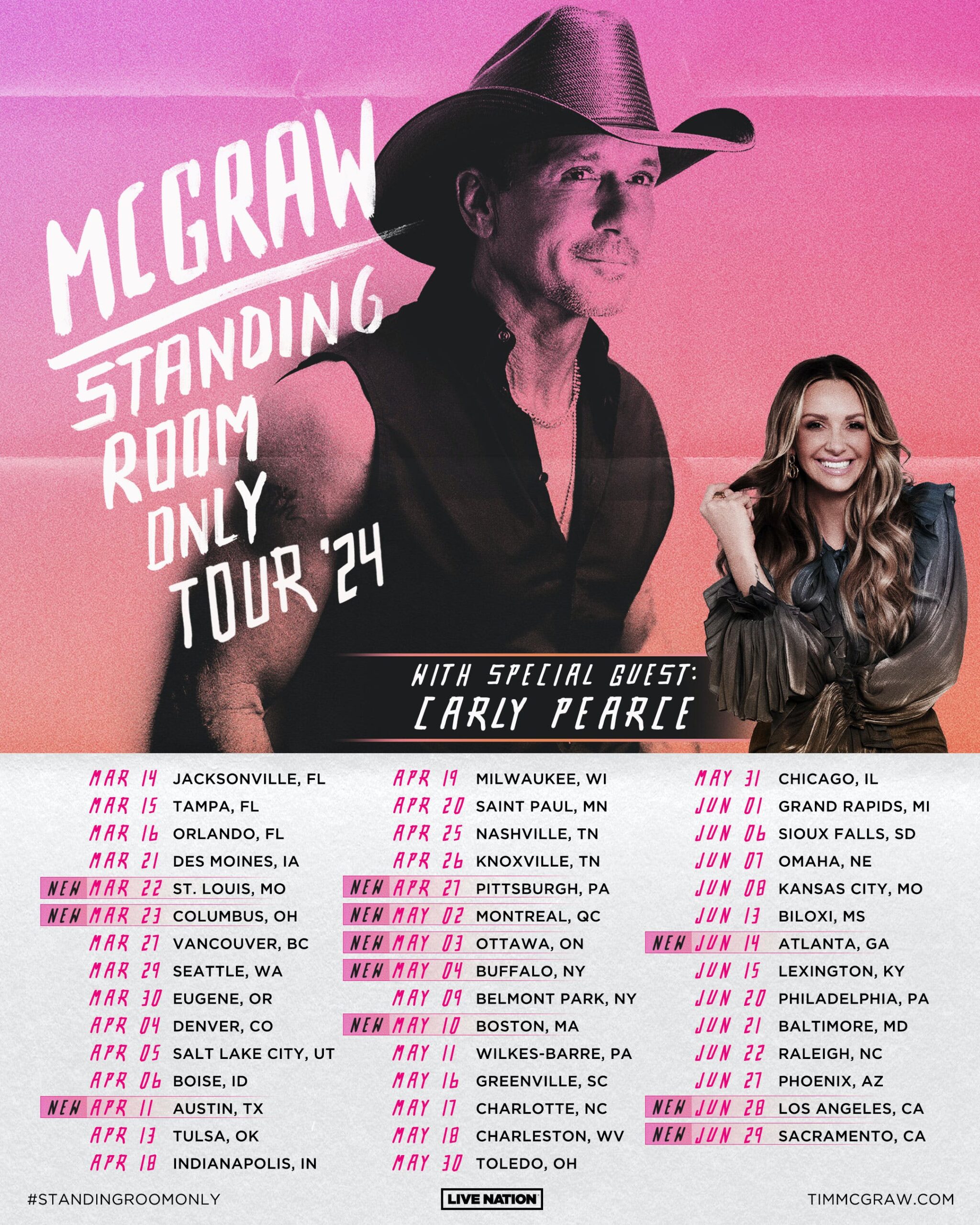 Tim McGraw, Carly Pearce - Tampa