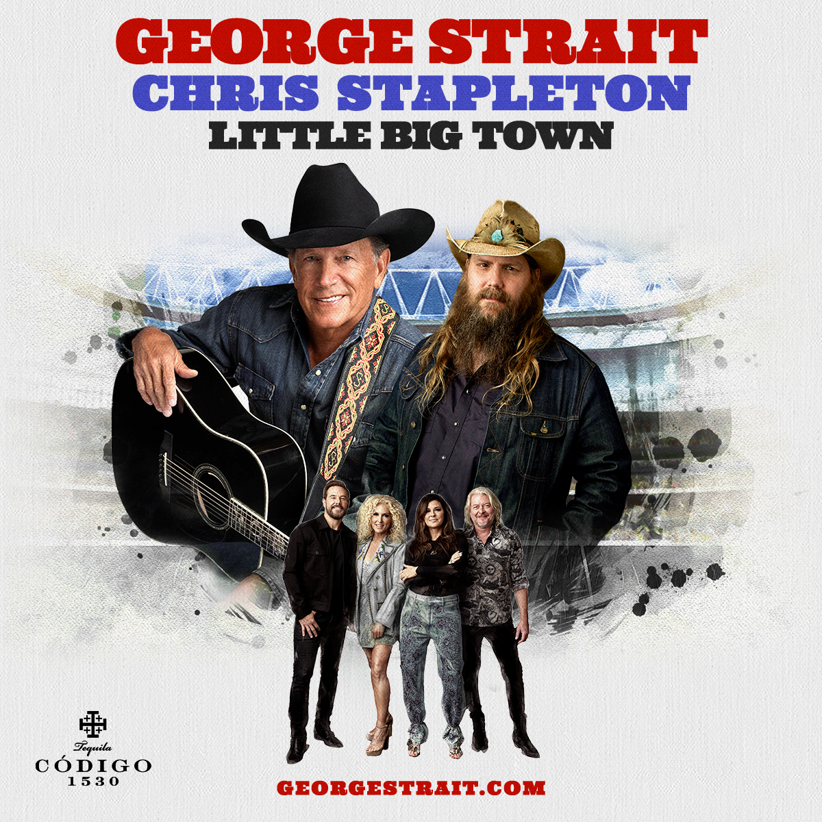 George Strait, Chris Stapleton, Little Big Town - Jacksonville