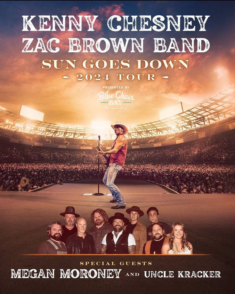 Kenny Chesney, Zac Brown Band, Megan Moroney, Uncle Kracker - Tampa