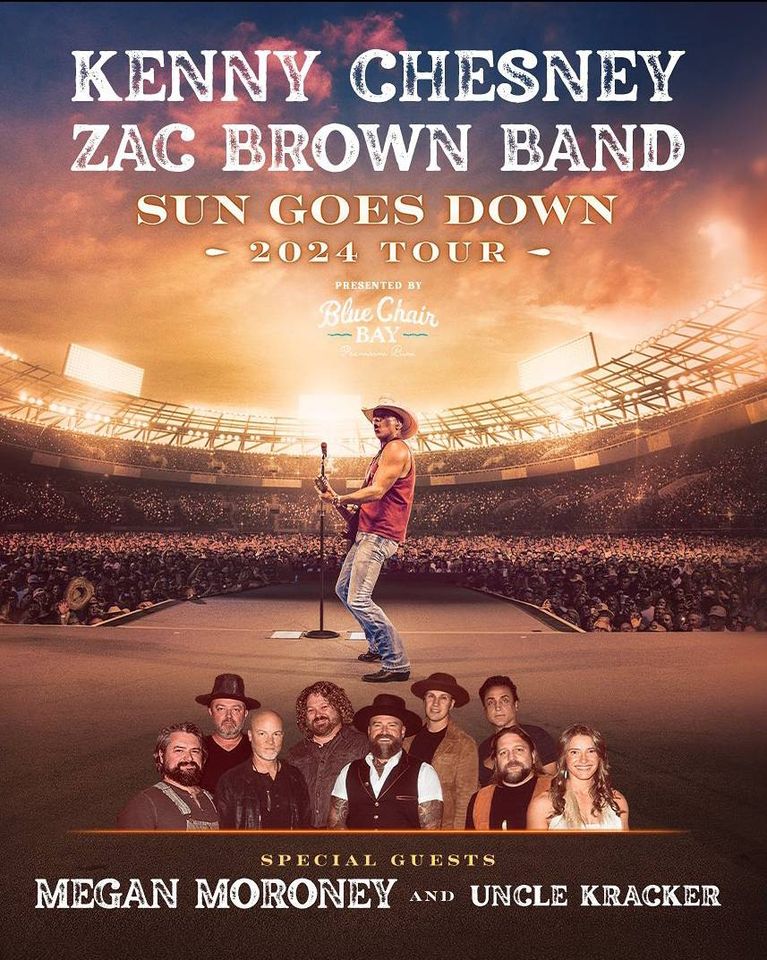 Kenny Chesney, Zac Brown Band, Megan Moroney, Uncle Kracker - Tampa