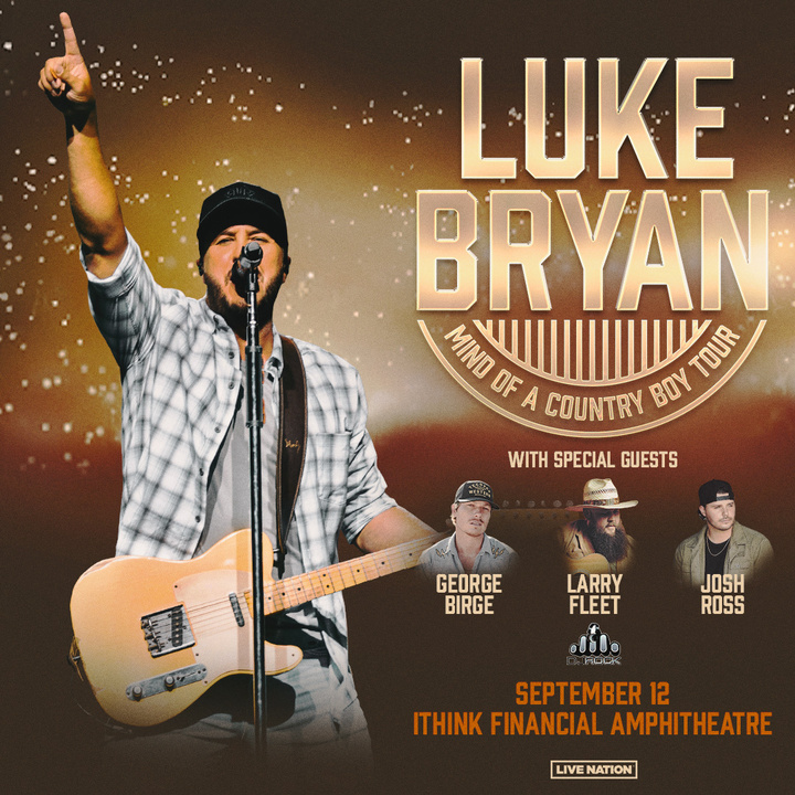 Luke Bryan, George Birge, Larry Fleet, Josh Ross - West Palm Beach