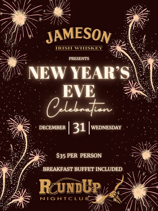 New Years Eve Celebration at the Round Up - Davie