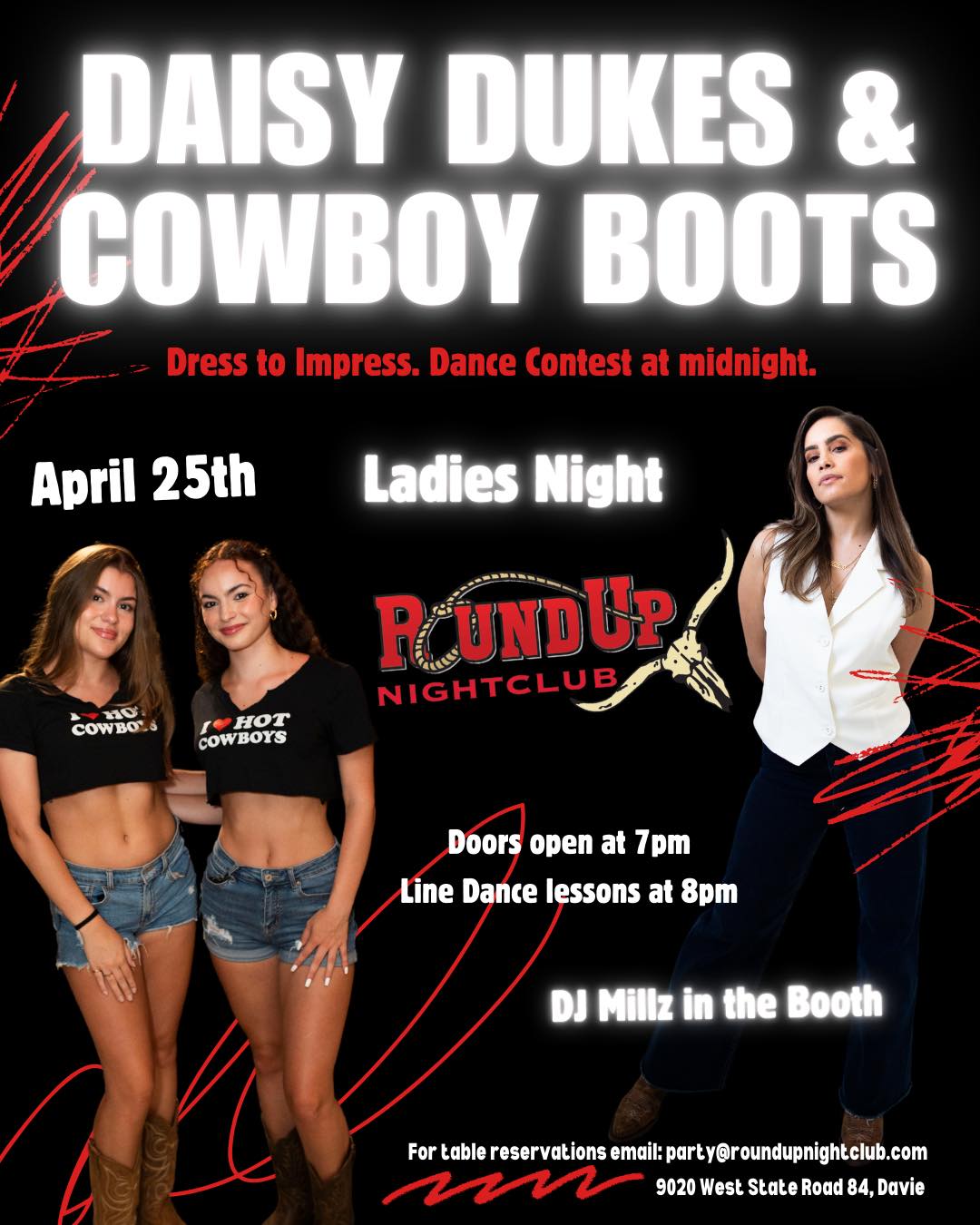 Ladies Night at the Round Up - Davie