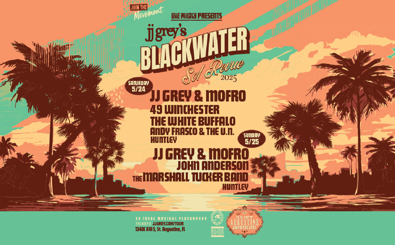 JJ Grey's Blackwater Sol Revue - St. Augustine
