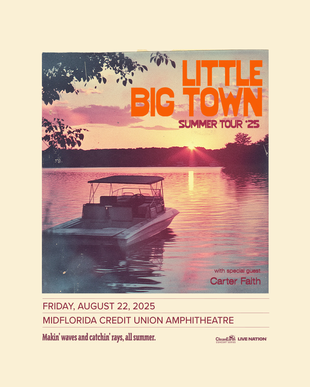 Little Big Town, Carter Faith - Tampa