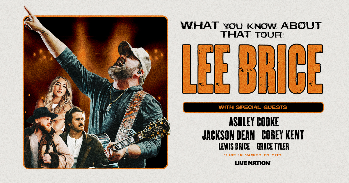 Lee Brice, Ashley Cooke, Lewis Brice - Clearwater