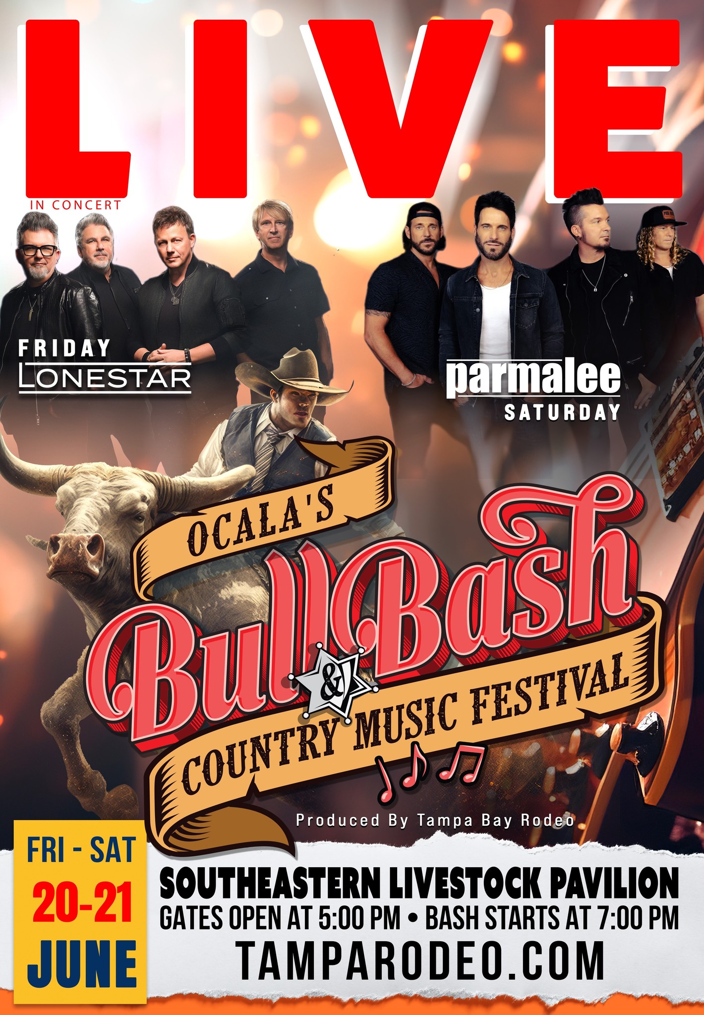 Lonestar at Ocala's Bull Bash - Ocala