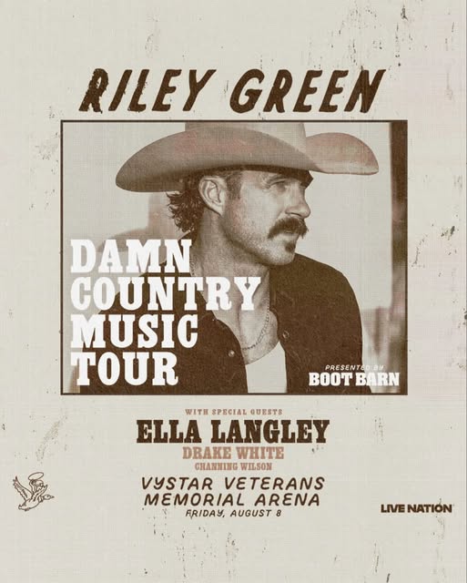 Riley Green, Ella Langley, Drake White, Channing Wilson - Jacksonville