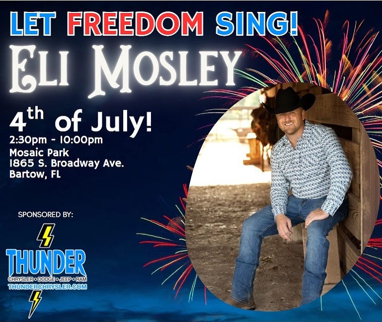 Eli Mosley at Let Freedom Sing - Bartow