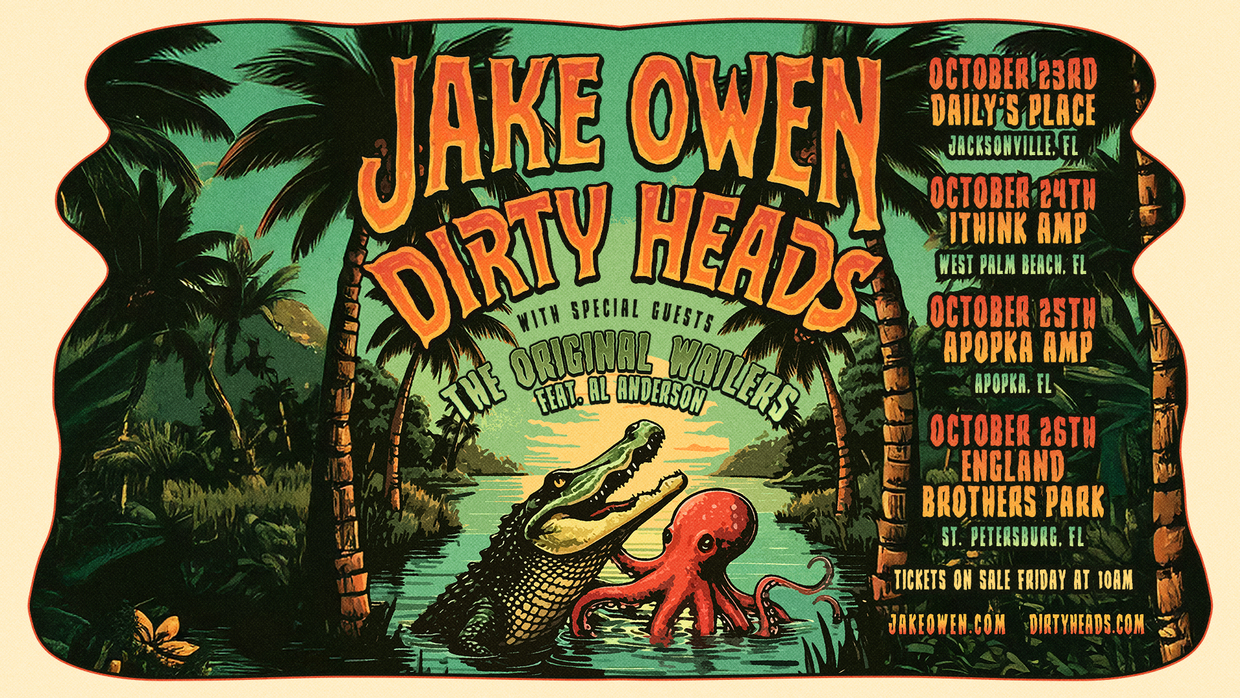 Jake Owen, Dirty Heads, The Original Wailers - St. Petersburg