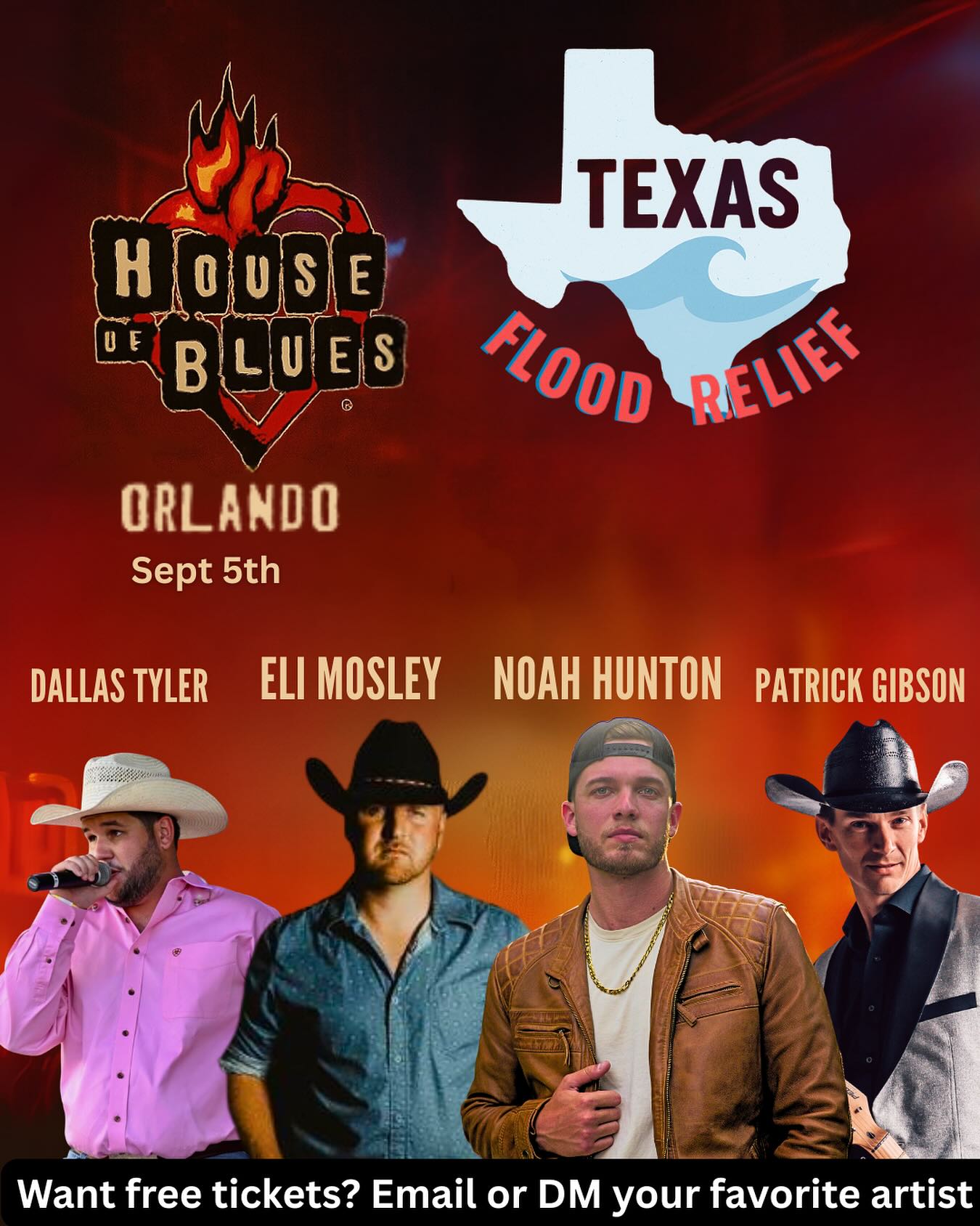 Texas Flood Relief - Orlando