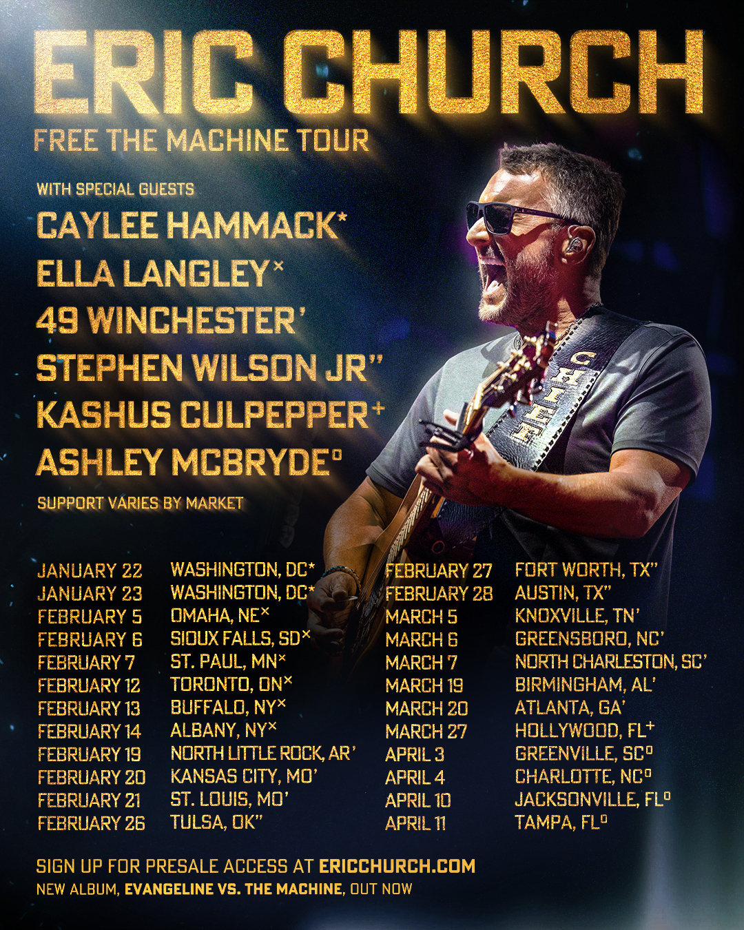 Eric Church, Ashley McBryde - Tampa
