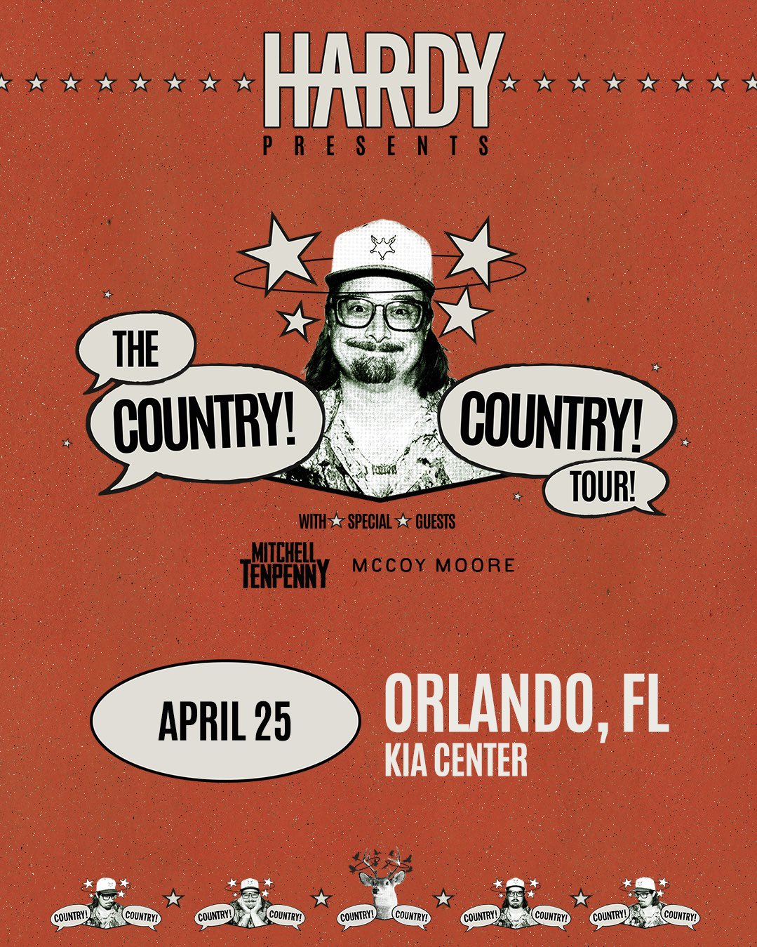 Hardy, Mitchell Tenpenny, McCoy Moore - Orlando