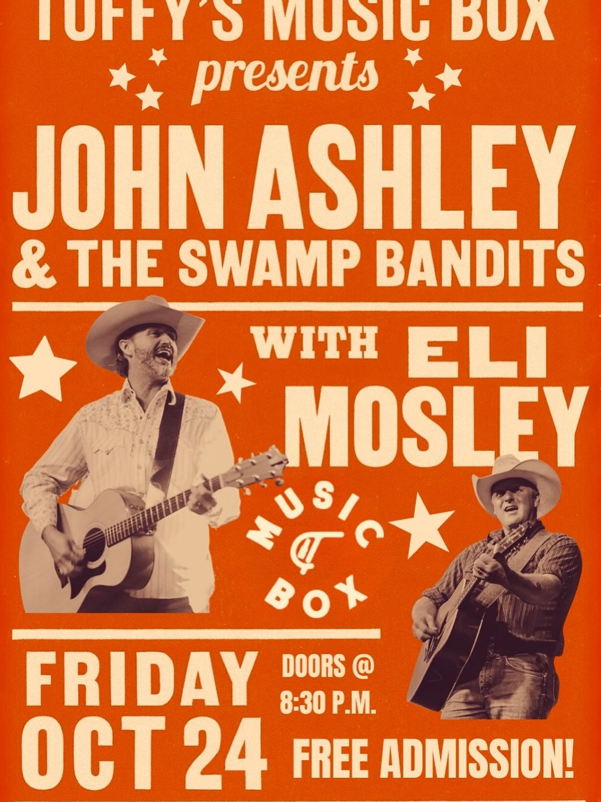 John Ashley & The Swamp Bandits, Eli Mosley - Sanford