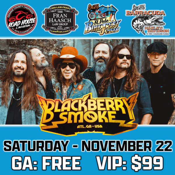 Blackberry Smoke - Pinellas Park