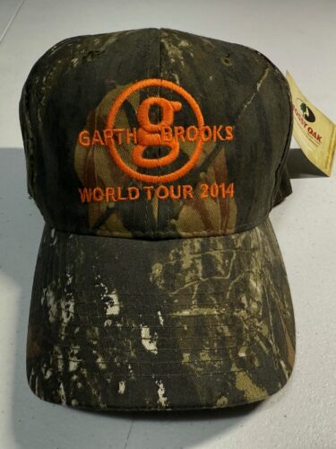 Garth Brooks World Tour 2014 Mossy Oak Camo Hat - New w/ Tag
