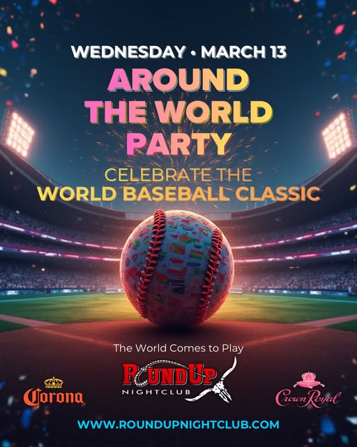 Around the World Party at The Round Up - Davie