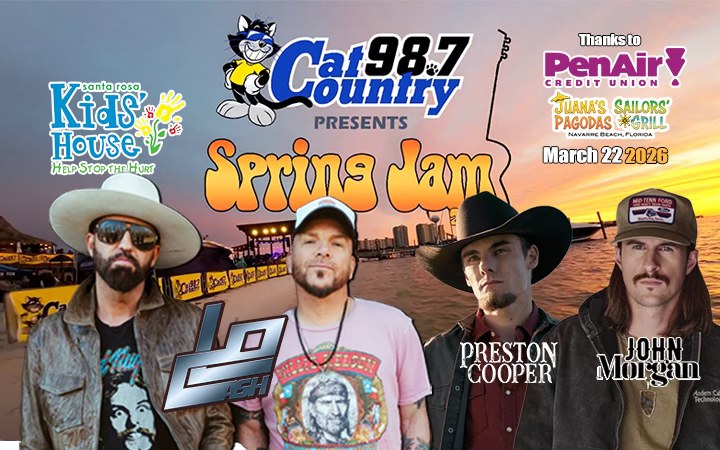 98.7 Cat Country's Spring Jam - Navarre Beach