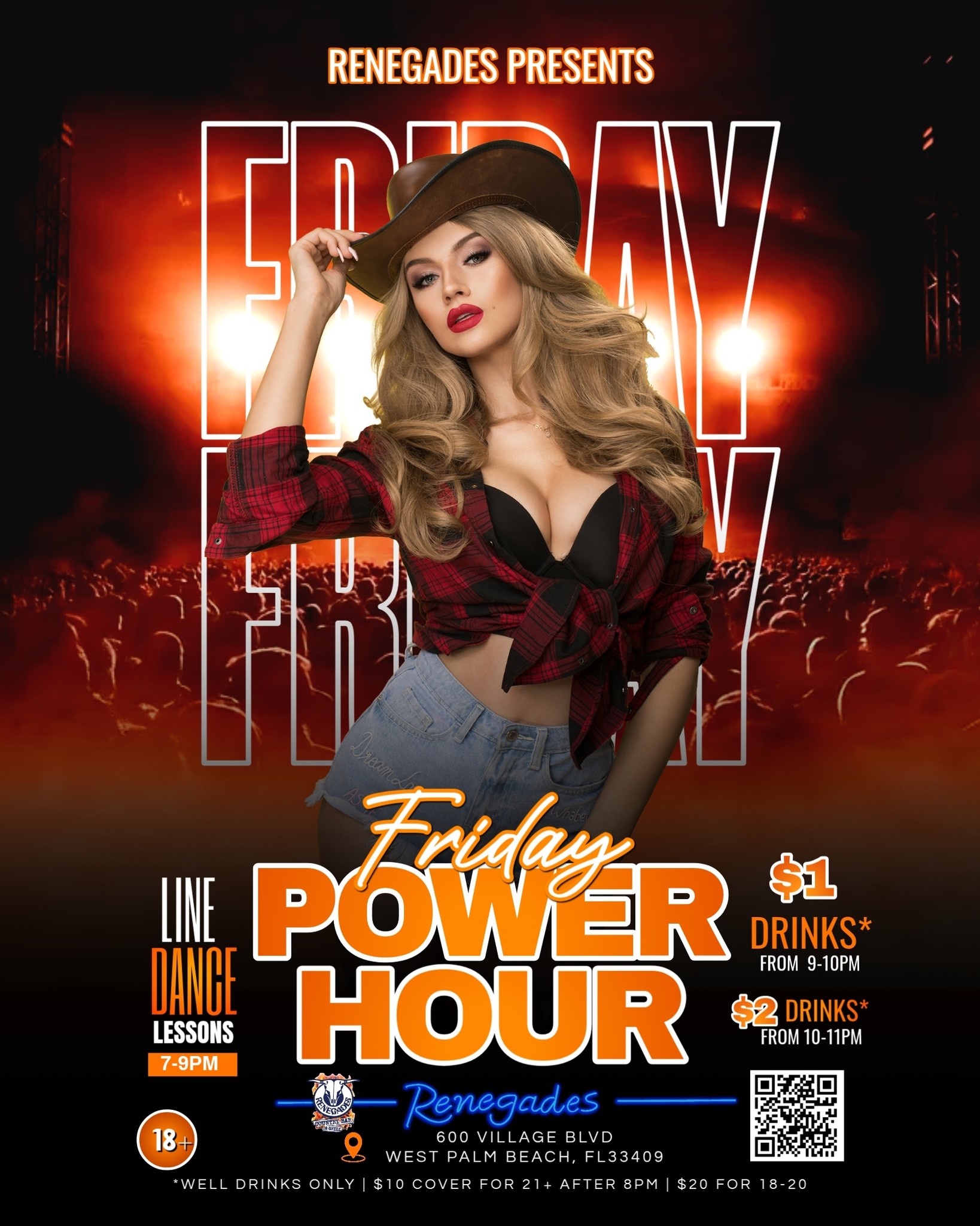 Power Hour Fridays at Renegades - West Palm Beach