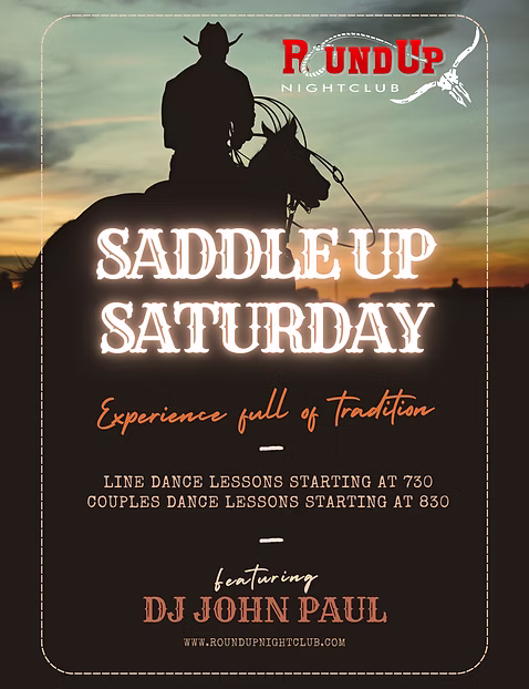 Saddle Up Saturday at The Round Up - Davie