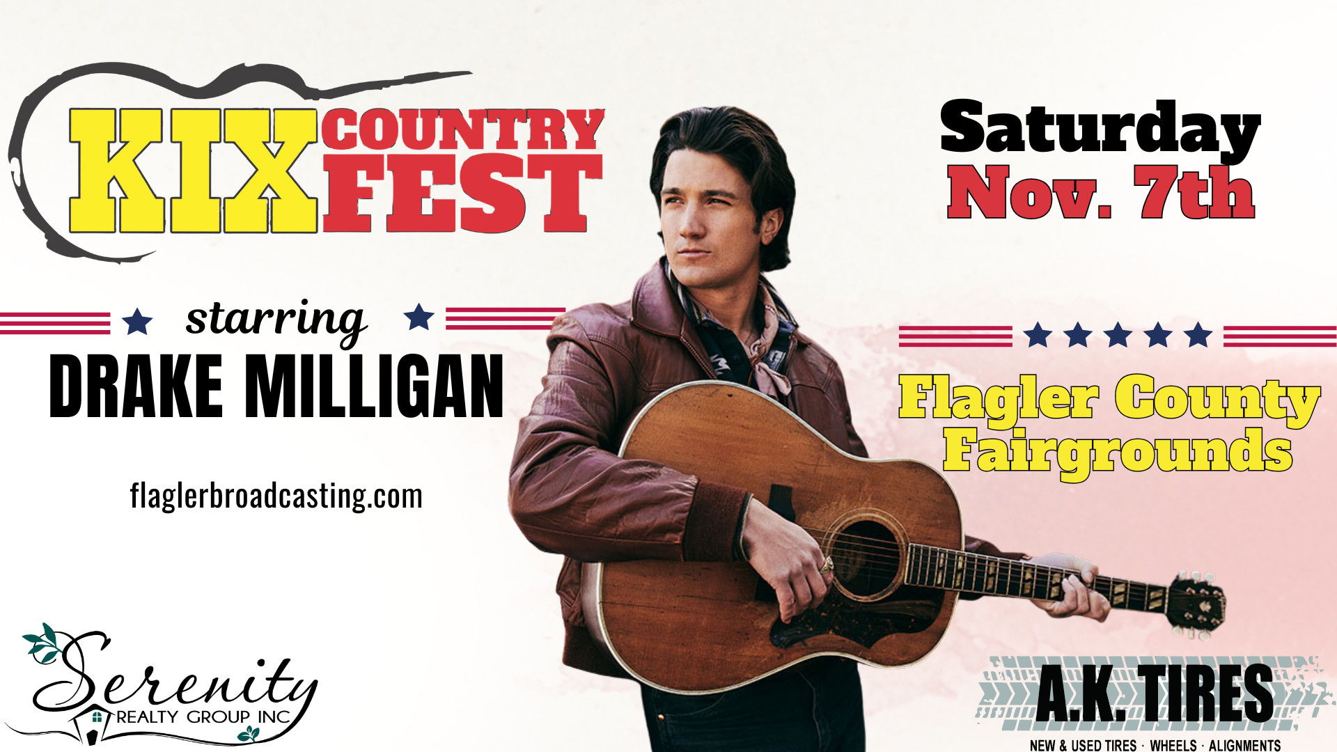 KIX Country Fest Featuring Drake Milligan - Bunnell