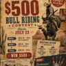 Bull Riding Contest at The Round Up - Davie