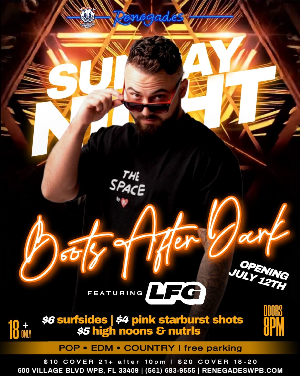 Boots After Dark at Renegades - West Palm Beach