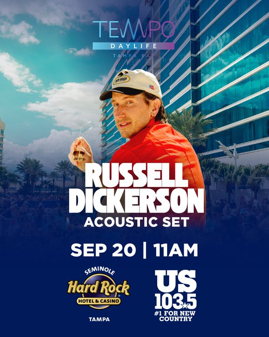 Russell Dickerson - Tampa